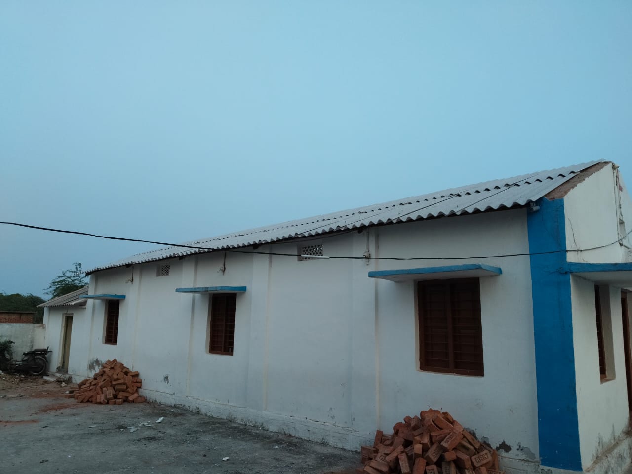 Renovation work at Gudipally church
