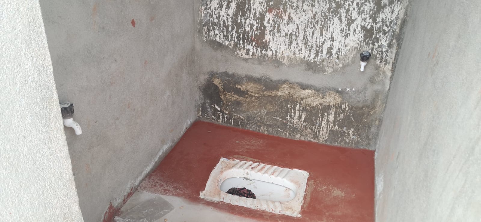 Second bathroom facility at Gudipally church