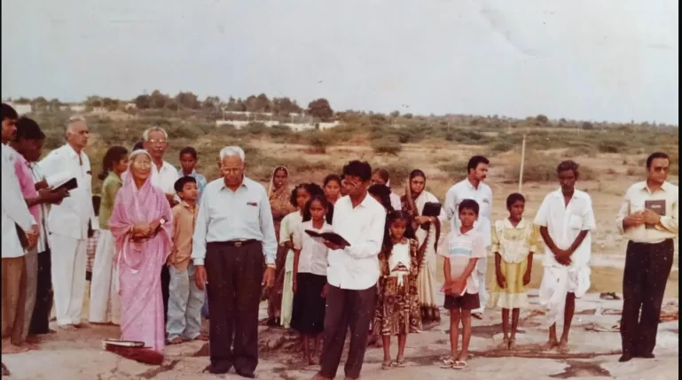 Believers of the Mylapuram church community